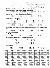 Đề kiểm tra cuối học kì II môn Toán Lớp 4 (Có đáp án)